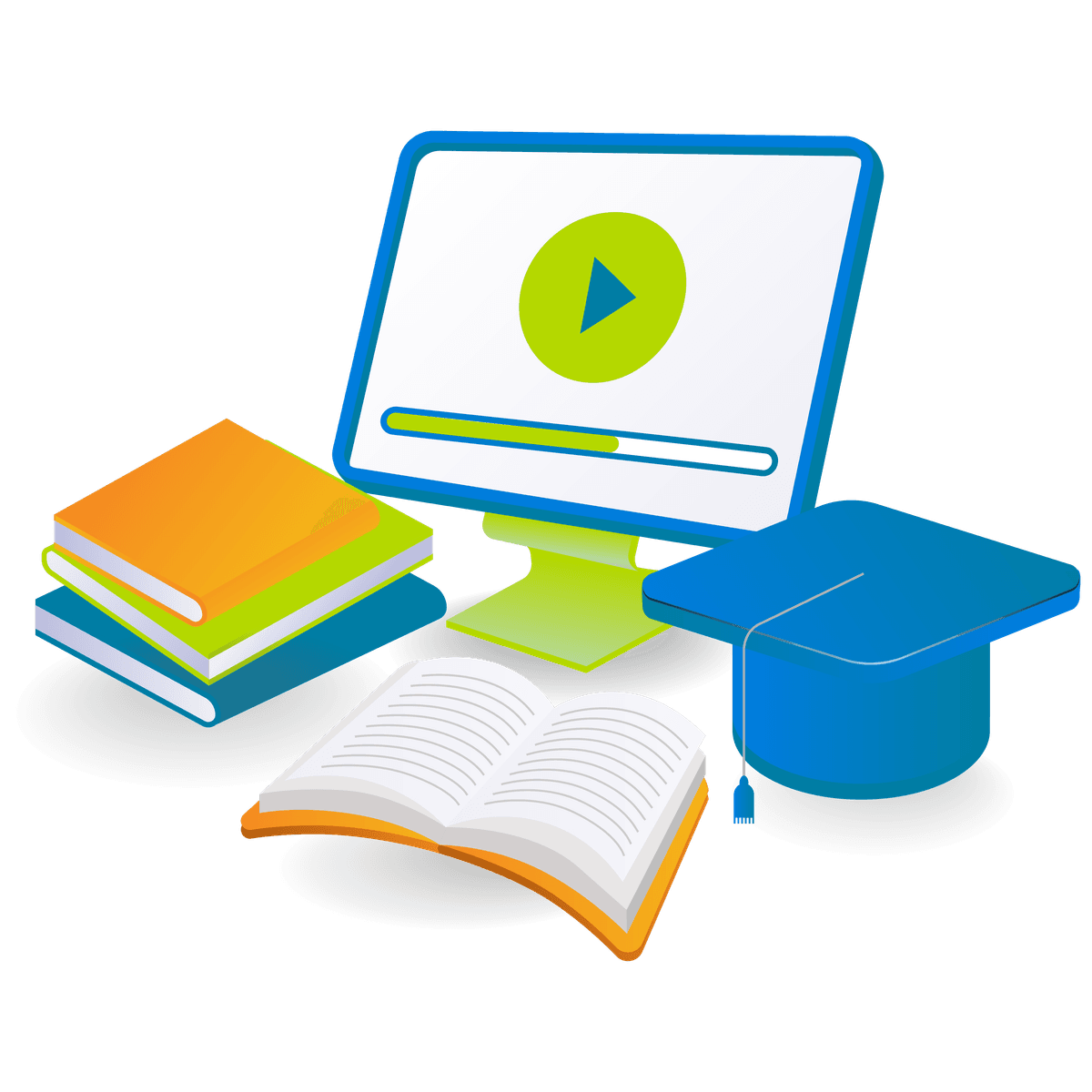 Student learning online